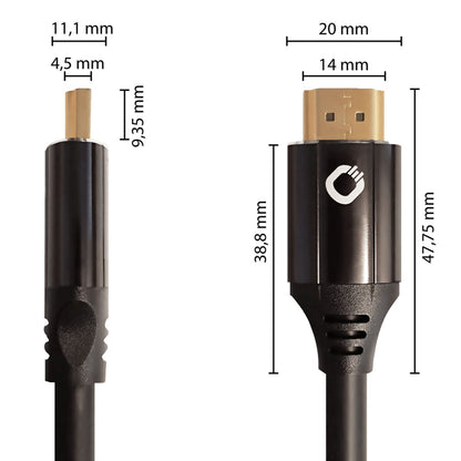 Oehlbach HDMI cable - 8K60 - 48 Gbps