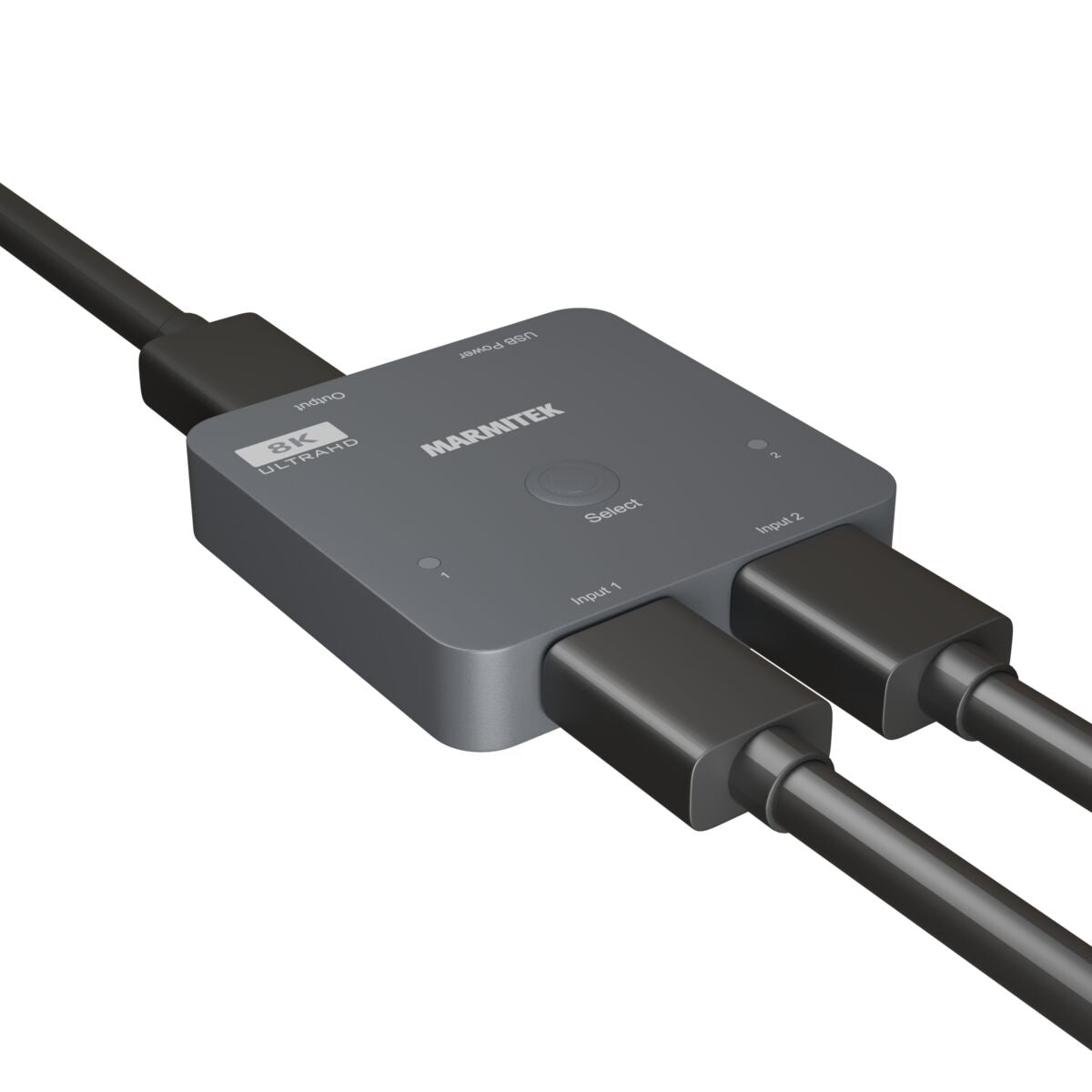 Connect 720 - HDMI Switch 8K 60Hz - 4K 120Hz -  HDMI 2.1 - 2 Eingänge / 1 Ausgang