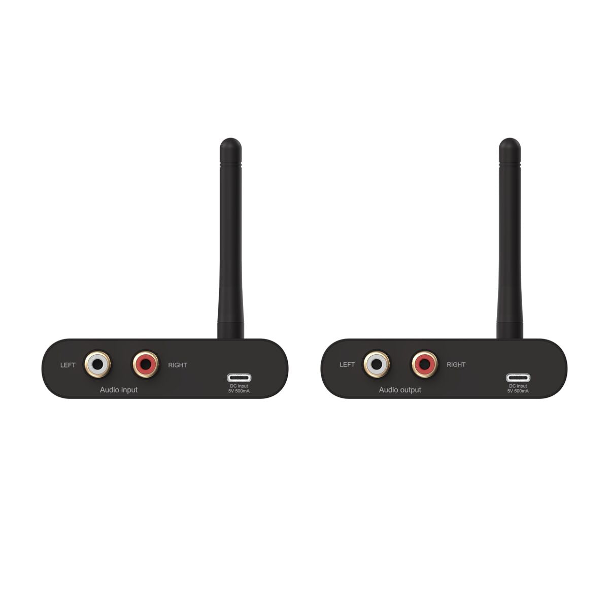 Audio Anywhere 630 - Audio Transmitter - Back View Image Connections | Marmitek