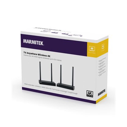 TV Anywhere Wireless 4K - 3D Packshot Image | Marmitek