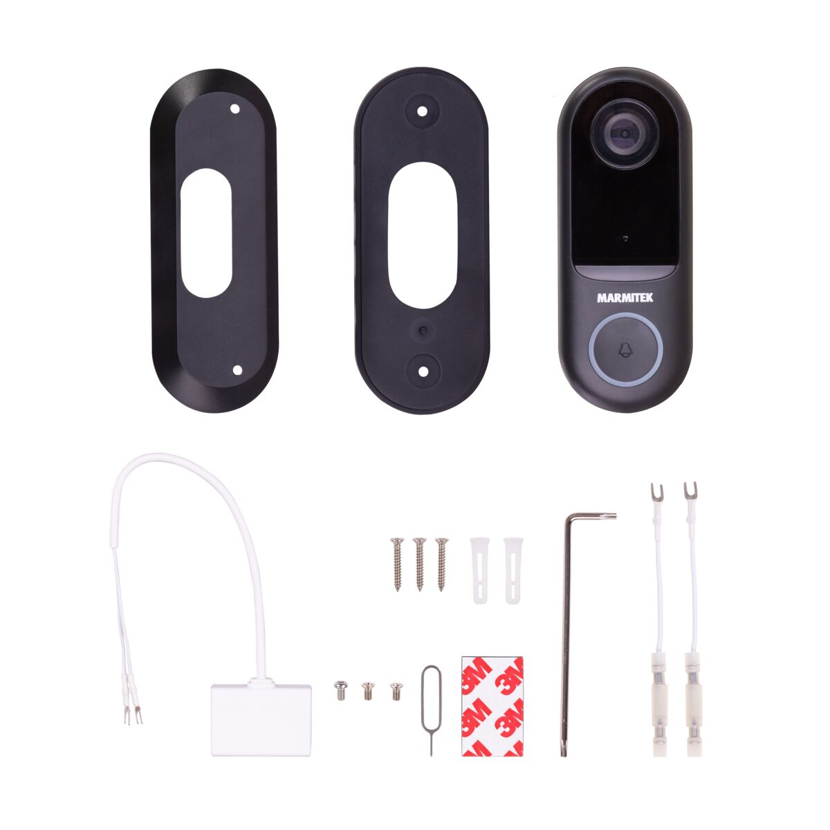Buzz LO - Doorbell camera - Set Content Image | Marmitek