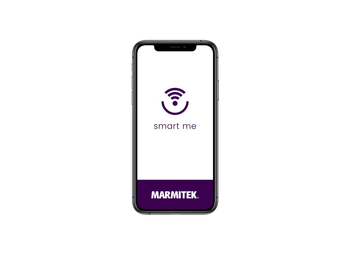 Power SI - Smart plug - Image of Smartphone showing Smart me app | Marmitek