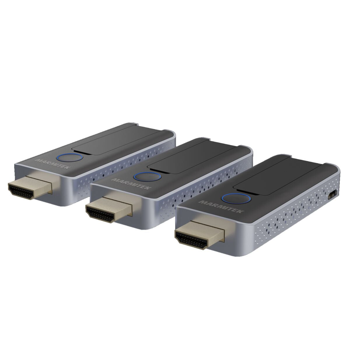 Ensemble d′émetteur et récepteur HDMI sans fil avec 3 ports